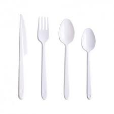 Coutellerie economique blanc