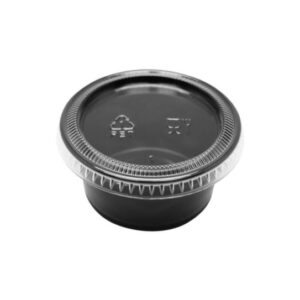 Pot sauce 1 OZ Rond - couvercl détaché